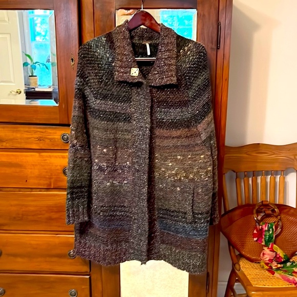 Free People Woven Coat - Picture 4 of 9